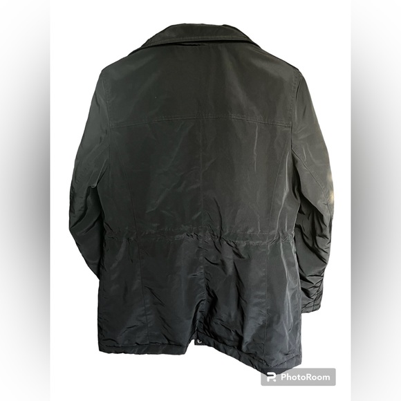 London Fog Womens Zip/Snap Closure Utility Jacket Drawstring Waist Sz Small - Picture 2 of 10